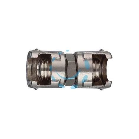 RACCORDO DI GIUNZIONE CON DUE DADI FRESATI - attacco due dadi 1/4"M art.12/A
