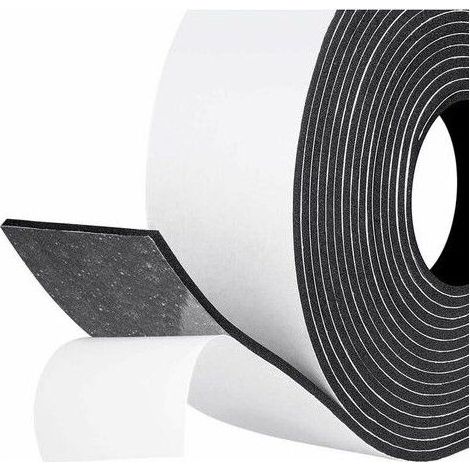 50mm x 3mm x 5m Isolation Acoustique Bande Insonorisée Joint pour Porte Française Garage Douche Anti Froid Joint en (1/4)