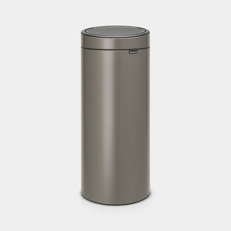 Cubo de basura de 30 L Platinium - Touch Bin - Brabantia (1/5)
