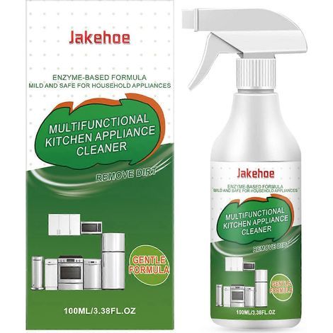 Nettoyant cuisine multifonctionnel puissant, formules naturelles pour appareils ménagers, spray nettoyant pour la cuisine. (1/5)