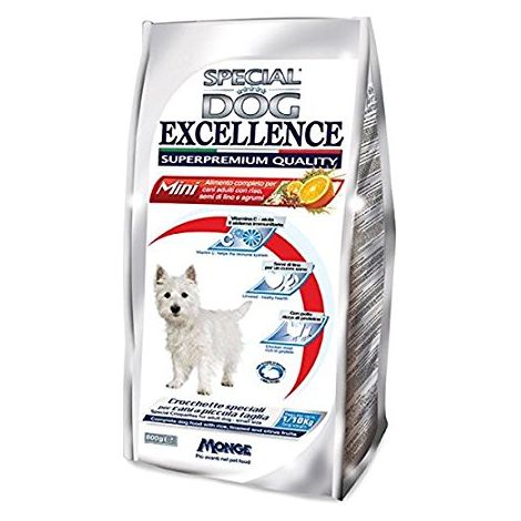 Cane - Mini Adult Special Dog Excellence Monge - size 800 gr