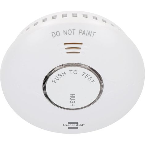 Détecteur de fumée WiFi RM A 3020 avec Notification d'application (détecteur de fumée WiFi avec 2 Piles interchangeables, testé Selon la Norme en 14604) (1/5)