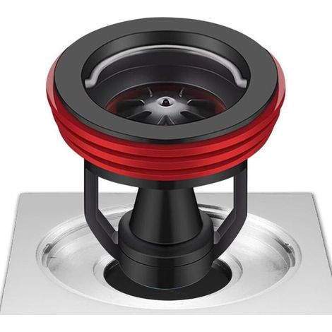 Clapet anti-retour pour siphon de sol, à âme en laiton, accessoire de salle de bain pour canalisations de buanderie, d'égouts et de cuisine (1/4)