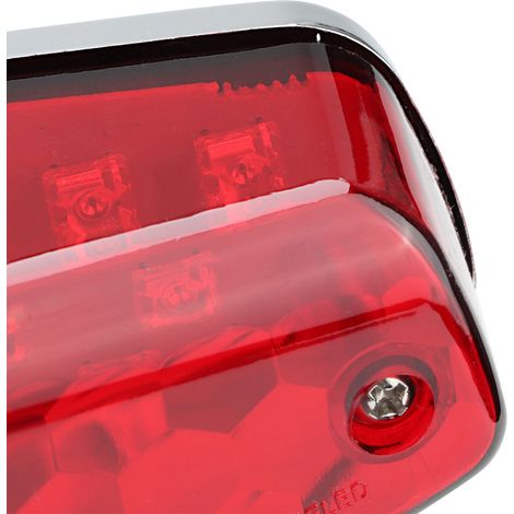 Neue LED-Rückleuchten, Bremslichter und Positionsleuchten für Motorräder, kompatibel mit Yamaha, Honda und Kawasaki. Rote Bremslichter. (1/5)