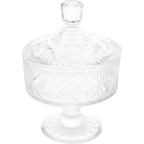 Boîte à bonbons en verre transparent pour mariage (1 pièce) - Idée cadeau créative