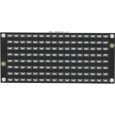 Module de contrôle matriciel LED, panneau 8x16, affichage de Communication IC2, ordinateurs à carte unique DC3.3-5V (1/5)