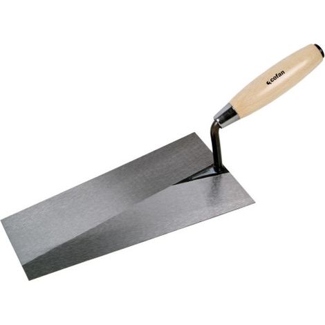 Paleta forjada punta cuadrada con mango de madera 09517027