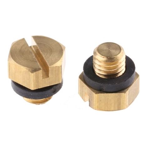 Bouchon obturateur Legris série 0220 M5 x 0.8 Laiton ( Prix pour Paquet de 10 )