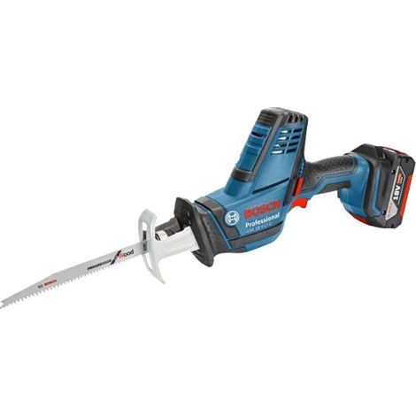 Bosch sega universale a batteria gsa 18v-li c click & go solo corpo macchina