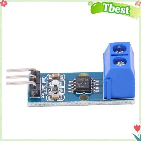 Tbest Module de capteur de courant MODULE DE CAPEUR DE COURANT 5A CONTRÔLE DE DISTRIBUTION DE LA POWER electronique accessoires (1/5)