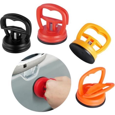 Kit Debosselage Carrosserie - 4PCS - Ventouse - Outils de Réparation - Extracteur de Bosses (1/4)