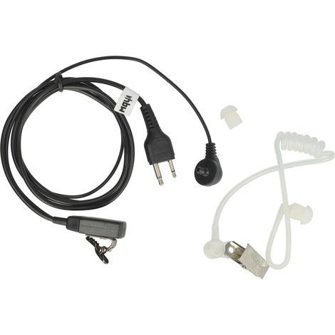 vhbw Headset earpiece compatible with Motorola PTX760, PTX780 Radio Walkie Talkie