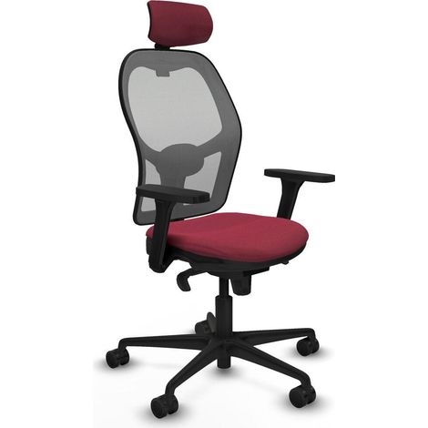 Piqueras y Crespo 3D036N2 Silla de oficina rojo granate