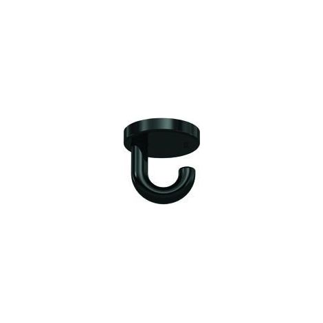 Einzelhaken 477.90.015 Unterkopfh.A.50mm PA 90 tiefschwarz H.50mm D.50mm (1/5)