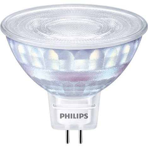 ampoule LED Spot GU5.3 50W Blanc Chaud, Compatible Variateur (1/2)