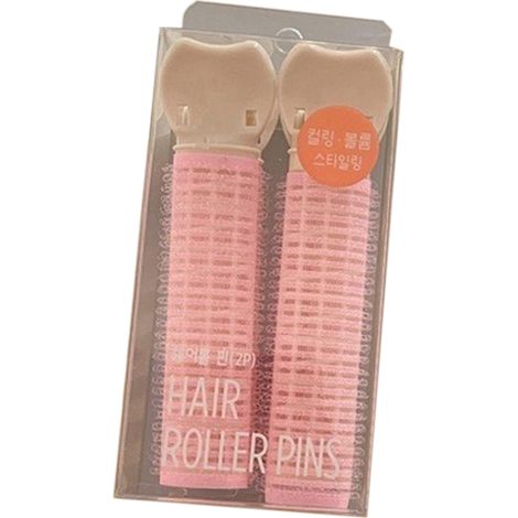 Lot de 2 Pinces à Cheveux Naturelles Gonflantes, Racine Volumisante Coiffure pour Filles Femmes, Rose (1/5)