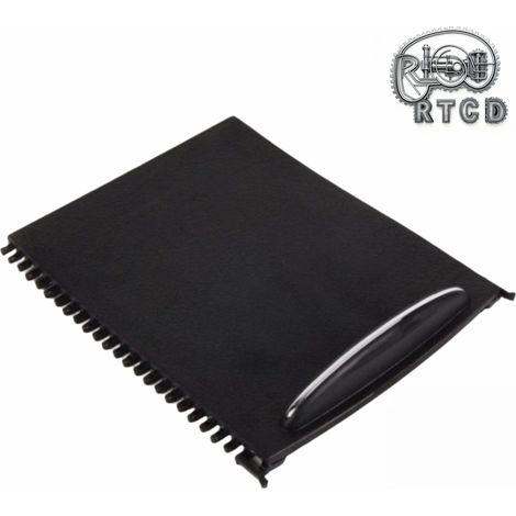 2036800123 Cup holder curtain (black) suitable for Mercedes-Benz W203 (1/5)