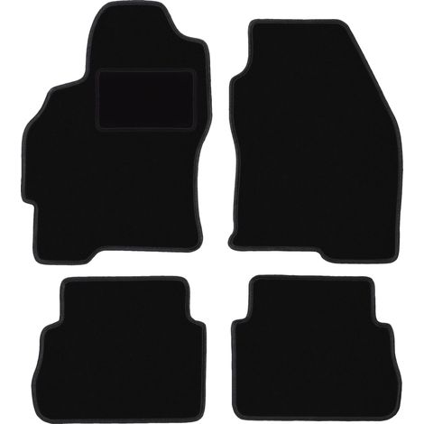 Tapis en velours noir pour : Ford Mondeo MK2 break, berline, liftback, hayon (1996-2000) (1/5)