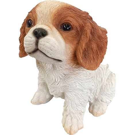 Signes Grimalt Dog Animals Figura di cane bianco - 12x11x8 cm