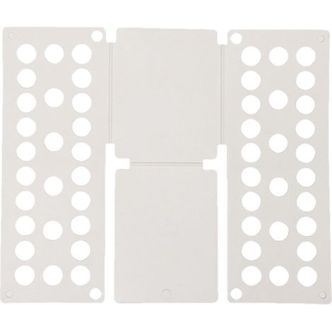 Planche À Plier Vêtements - Organiseur Réglable Pour T-Shirts Pantalons Serviettes - Plastique Léger - Lot De 1 (1/5)