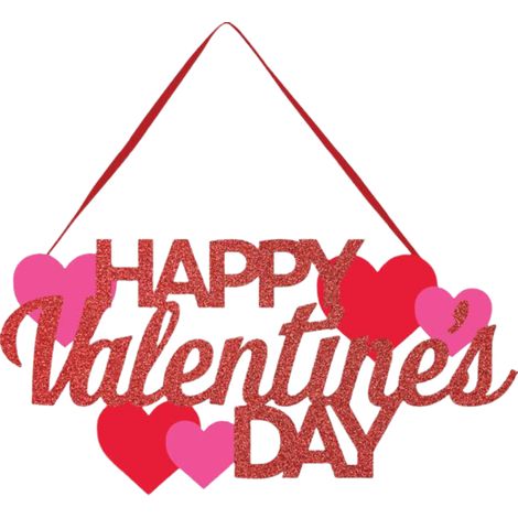 Plaque de porte suspendue « Joyeuse Saint-Valentin » - Décoration murale pour porte, maison, fête, murs, fenêtres, portes (1/4)