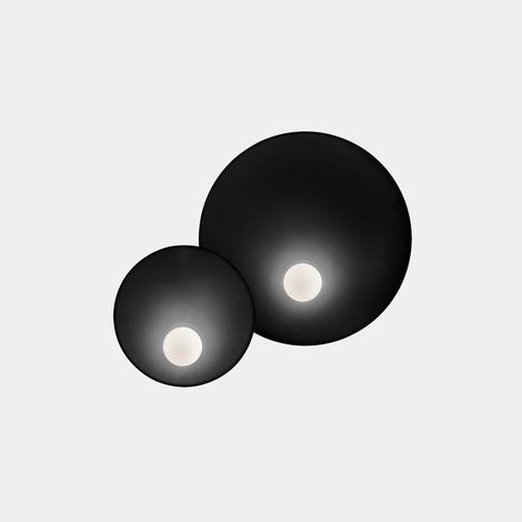Lampade da parete Trip Double ø460mm / ø300mm E14 18 Nero