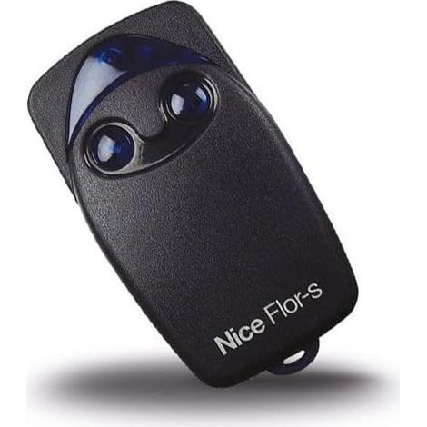 - Remote Control - Rolling Code - 433 MHz Frequency - For Gates and Garage Doors - Black - 2 Buttons (1/2)
