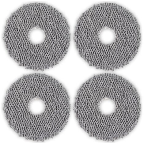 (4 Pièces) Plus 505 Combo Serpillères de Rechange Compatibles avec Robot Plus 505 Combo Plus 405 Combo robot, Accessoires de Serpillère (1/4)