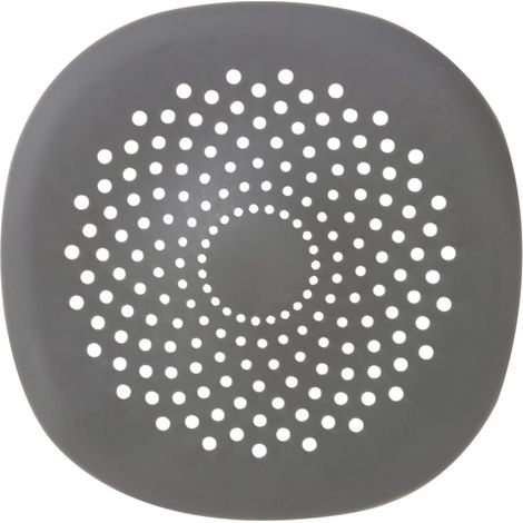 Couvercle de siphon de sol en silicone anti-obstruction pour lavabo, filtre anti-cheveux pour siphon de salle de bain, filtre d'égout (1/5)