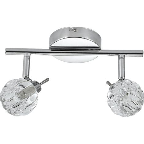 Plafoniera Candellux Bombola 92-70296 cristallo cromo 2xG9