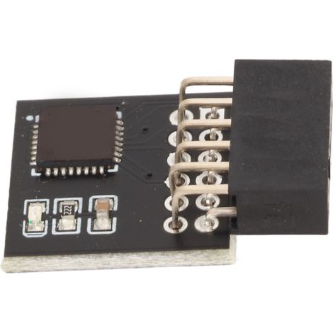12-poliges SPI-TPM-2.0-Modul, kompatibel mit MSI-Mainboards, zuverlässige Schnittstelle für DDR4-Speicher, robustes Material und erhöhte Sicherheit (1/5)