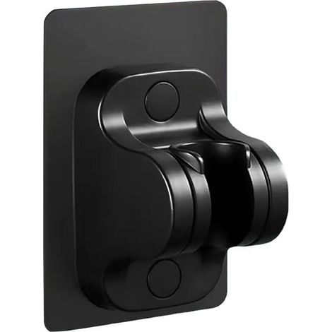 1 support de pommeau de douche sans perçage, adhésif nano, angle réglable 45°, interface G1/2, pour carrelage fissuré (1/3)