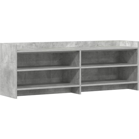 Mobile TV 135 x 33 x 47 cm Grigio Cemento Legno ingegnerizzato vidaXL (1/5)