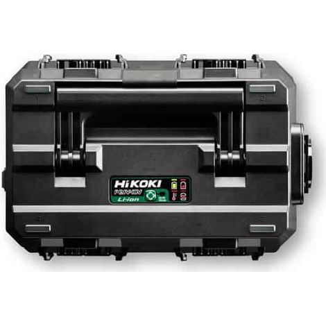 Hikoki – Chargeur pour électroportatif 4 batteries 14.4V/18V – Technologie Multivolt – 2x USB 5V – UC18YTSLW0Z