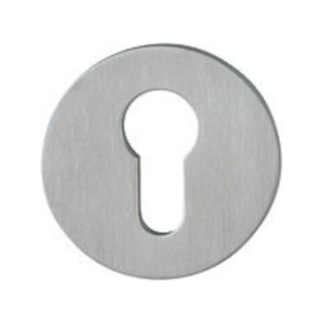 Schlüsselrosetten-Paar E849NS VA F69 Schildstärke 2mm PZ rd.