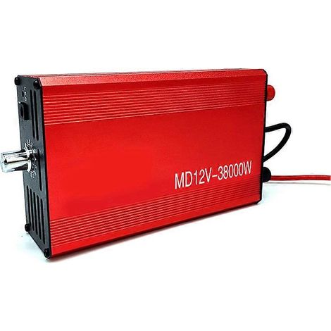 Onduleur haute puissance MD12V-38000W multifonctionnelpratique et facile à utiliserconvertisseur élévateur de tension rouge (1/5)