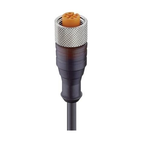 Lumberg Automation 11373-1 Connettore confezionato per sensore o attuatore M12 Presa dritta 2.00 m Numero di poli: 5 1