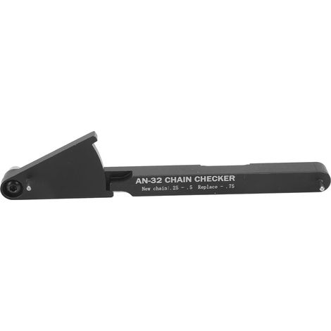 Guide d'usure de chaîne de vélo multifonction, outil de mesure et vérificateur de chaîne de vélo noir pour réparation et entretien (1/5)
