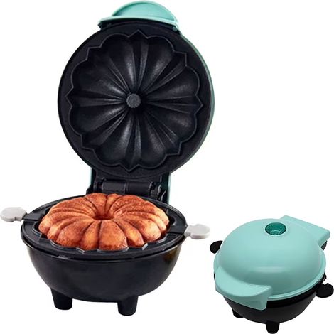 Pie Maker - Non-Stick Surface - Slip-Resistant Feet - Flower Pattern Imprint - For Standard Ovens - 1 Unit (1/5)