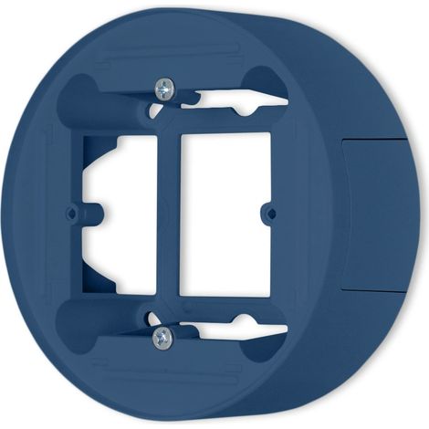 Icône de boîtier rond simple à montage en surface et mini, bleu marine, 64PUO-1 (1/5)