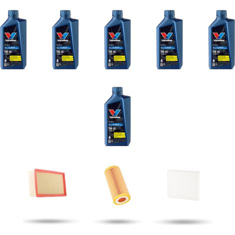 Kit tagliando 3 FILTRI e 6L OLIO compatibile con Vw Golf VII (5G1/BA5) 2.0 GTI 162kw Dal 2013 (1/5)