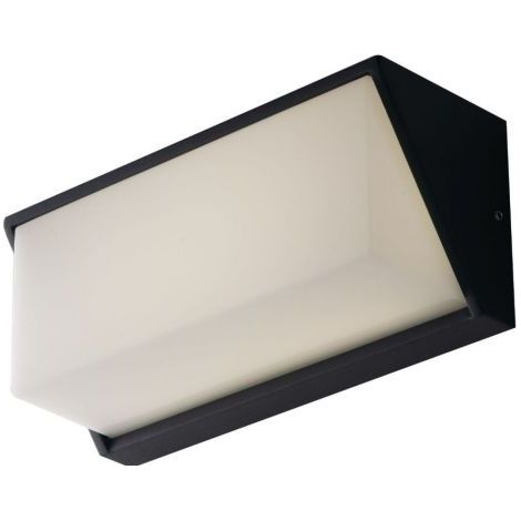APPLIQUE BIEMISSIONE LED LUXON ANTRACITE 12W1550LM CCT IP54 25X9 5X11CM