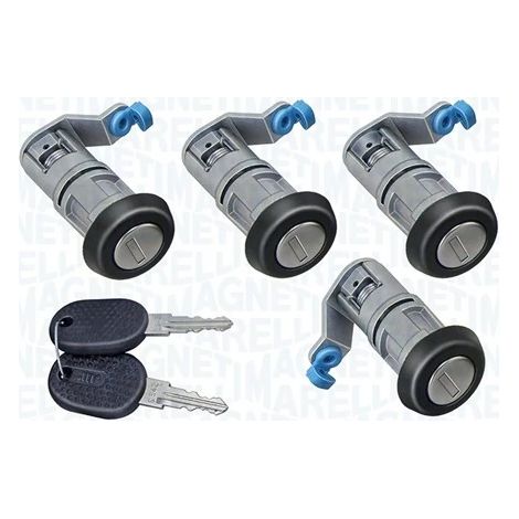 Jeu de cylindres de serrures Magneti Marelli 350105010800 IVECO 500328053