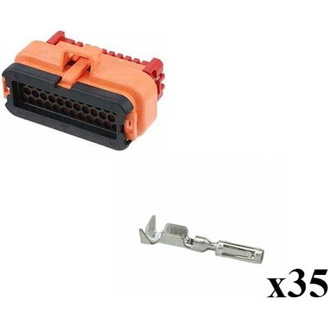 Kit Connettore Ampseal Maschio 35 Vie arancione