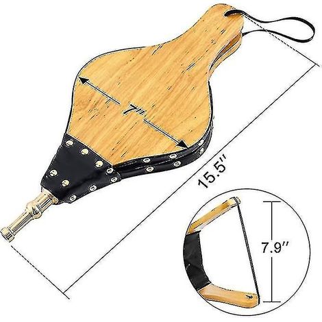 Soufflet de cheminée, grand souffleur d'air pour foyer extérieur, buse moulée pour camping et barbecue. (1/4)