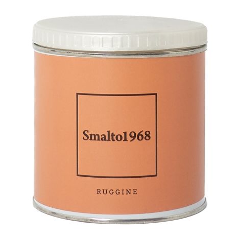 Pittura Shabby Chic Vintage finitura satinata - Smalto 1968 Vernice acrilico ad acqua inodore per Mobili, legno, ferro, piastrelle e supporti difficili 500 ml vari colori Duriplastic  Ruggine