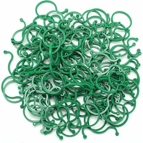 200 Pcs Clips de Jardin Support pour Plantes Clips Twisty Plante Anneaux pour Les Plantes grimpantes. (1/5)
