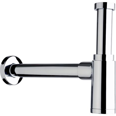 SCELTO DA DESIVERO Sifone 1"1/4 design tondo in ottone per lavabo codice prod: DSV13174 (1/2)