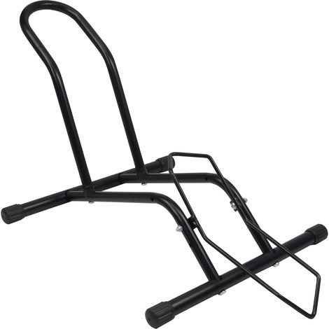 Béquille de vélo professionnelle au sol Support autonome Support de montage pour VTT, vélo de route, VTT Noir (1/5)