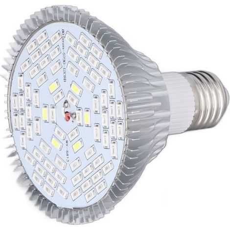1 Ampoule LED E27, Spectre complet, Faible consommation, Aluminium et PC, Pour culture plantes (1/5)